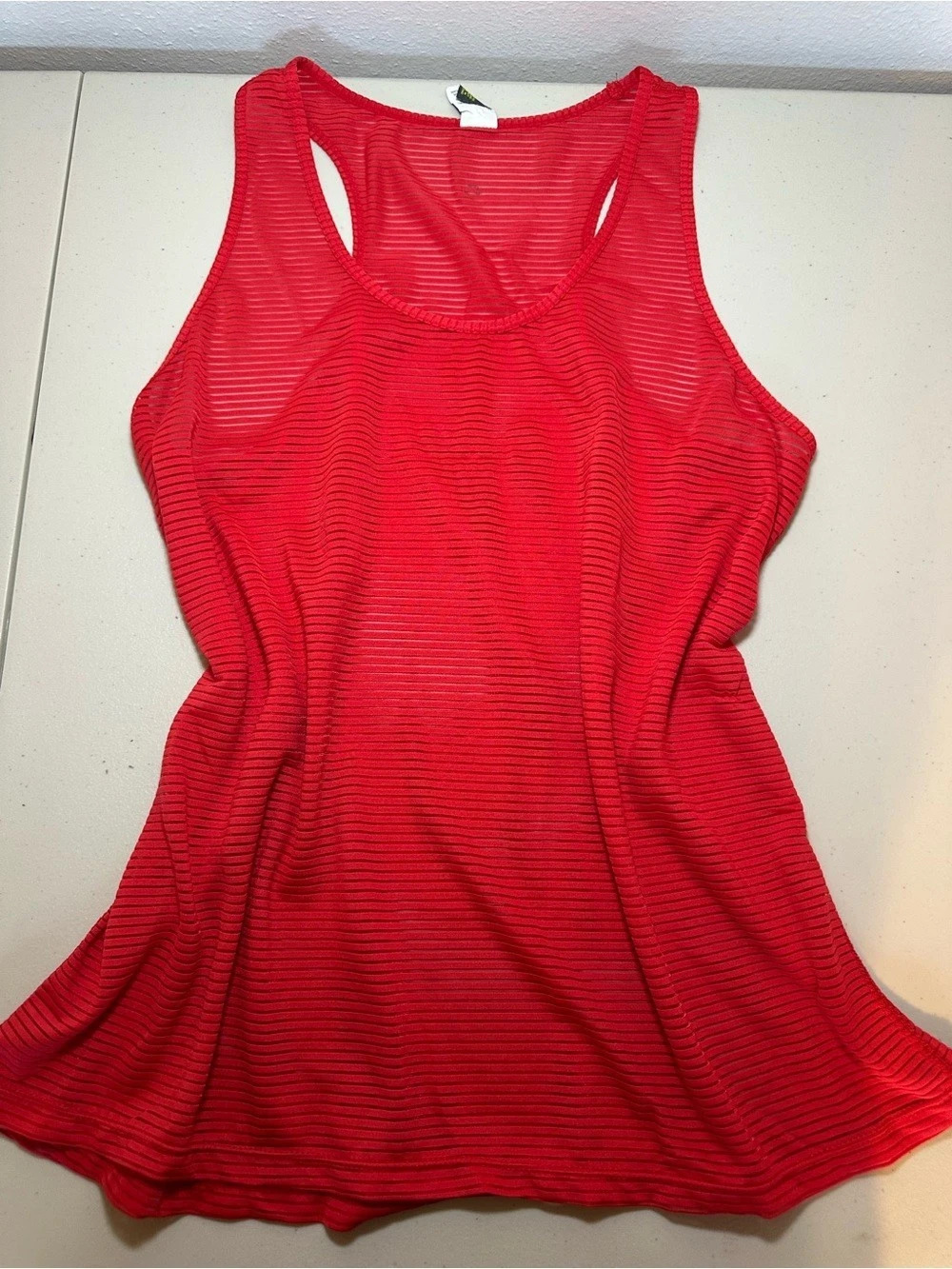 Xersion Red Tank Top Size Large